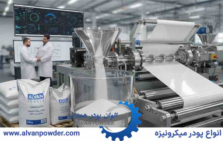 کربنات کلسیم پوشش دار مش 1500