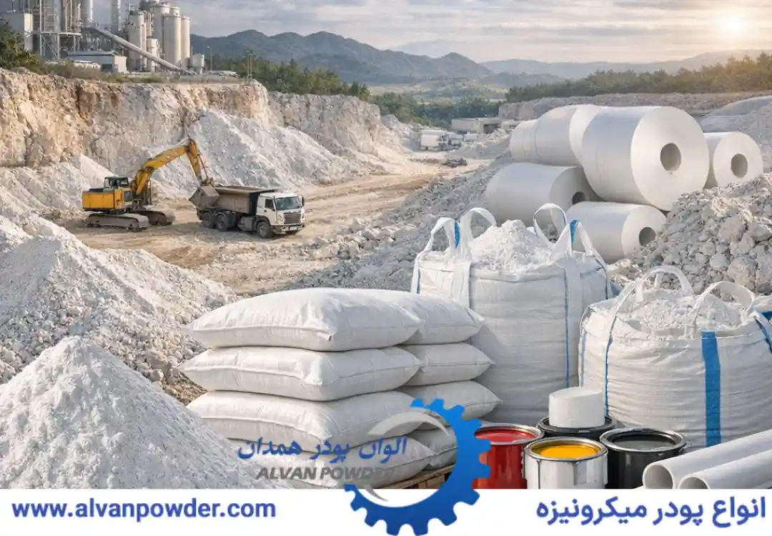 قیمت پودر کربنات کلسیم میکرونیزه در چه صنایعی بیشتر حساس است؟