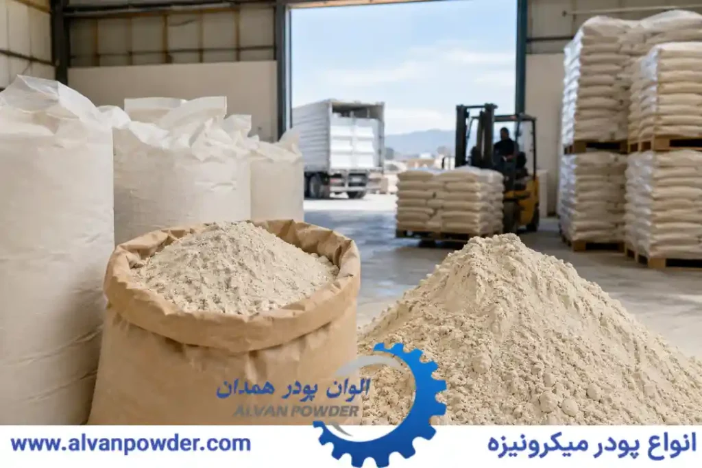 پودر بنتونیت در گرگان
