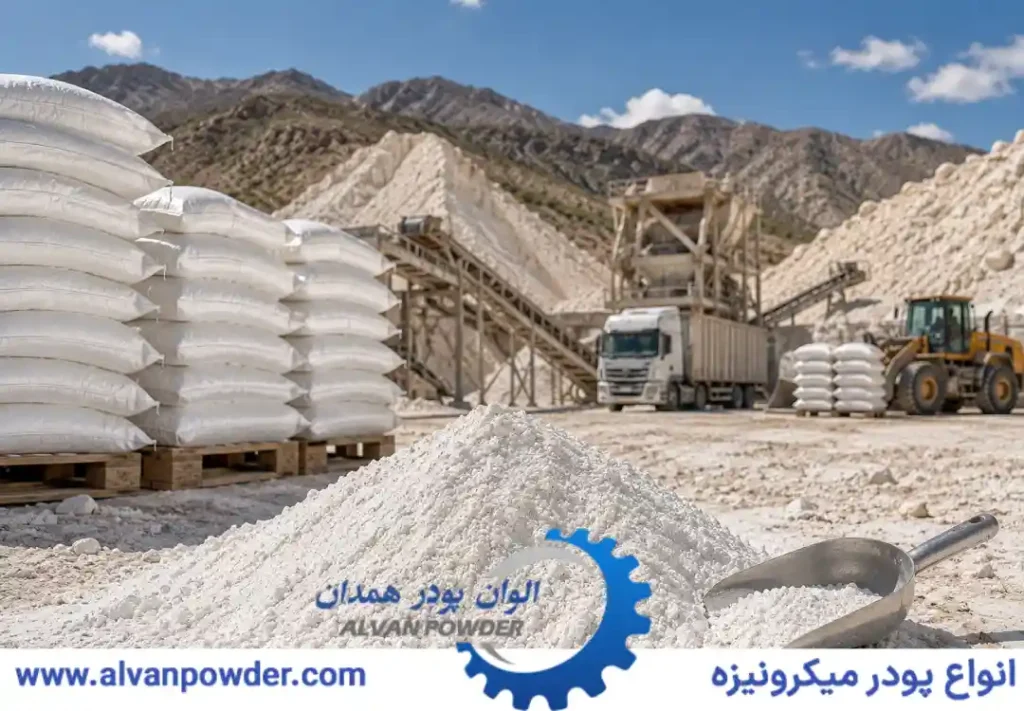 پودر کربنات کلسیم در کردستان