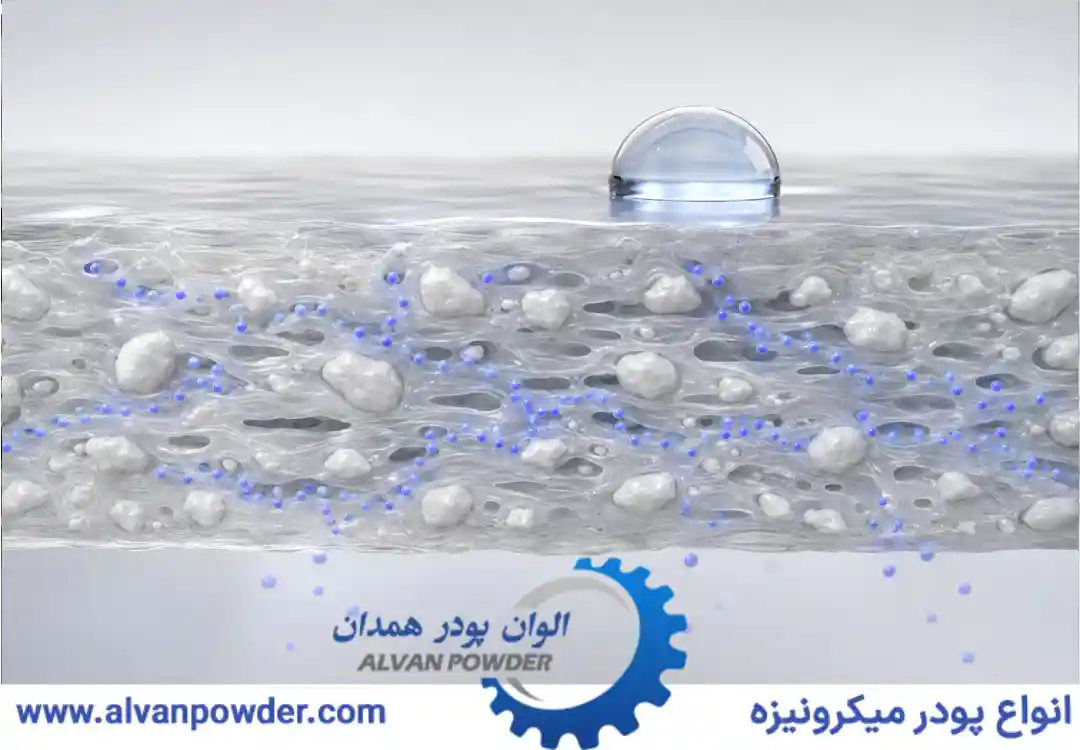 پراکندگی کربنات کلسیم در اکستروژن دقیقا چه معنایی دارد؟